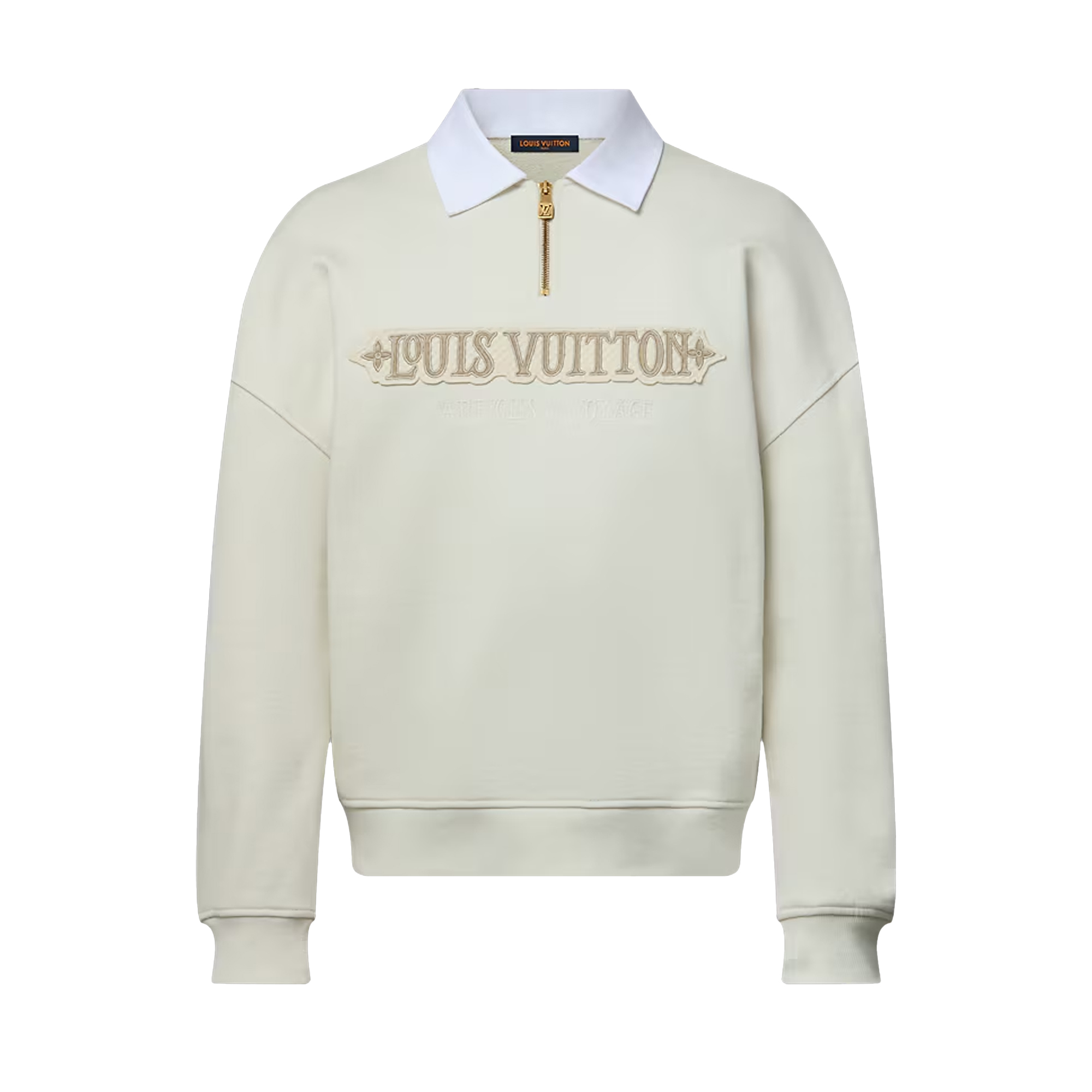 Embellished Half Zip Sweatshirt