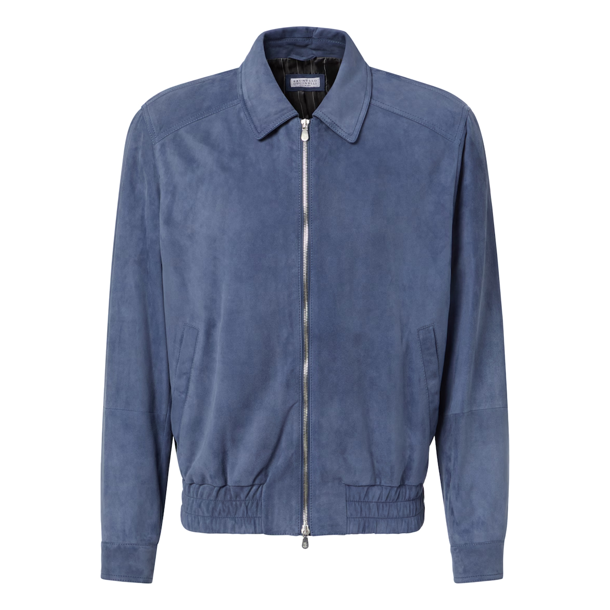 Suede Bomber Jacket