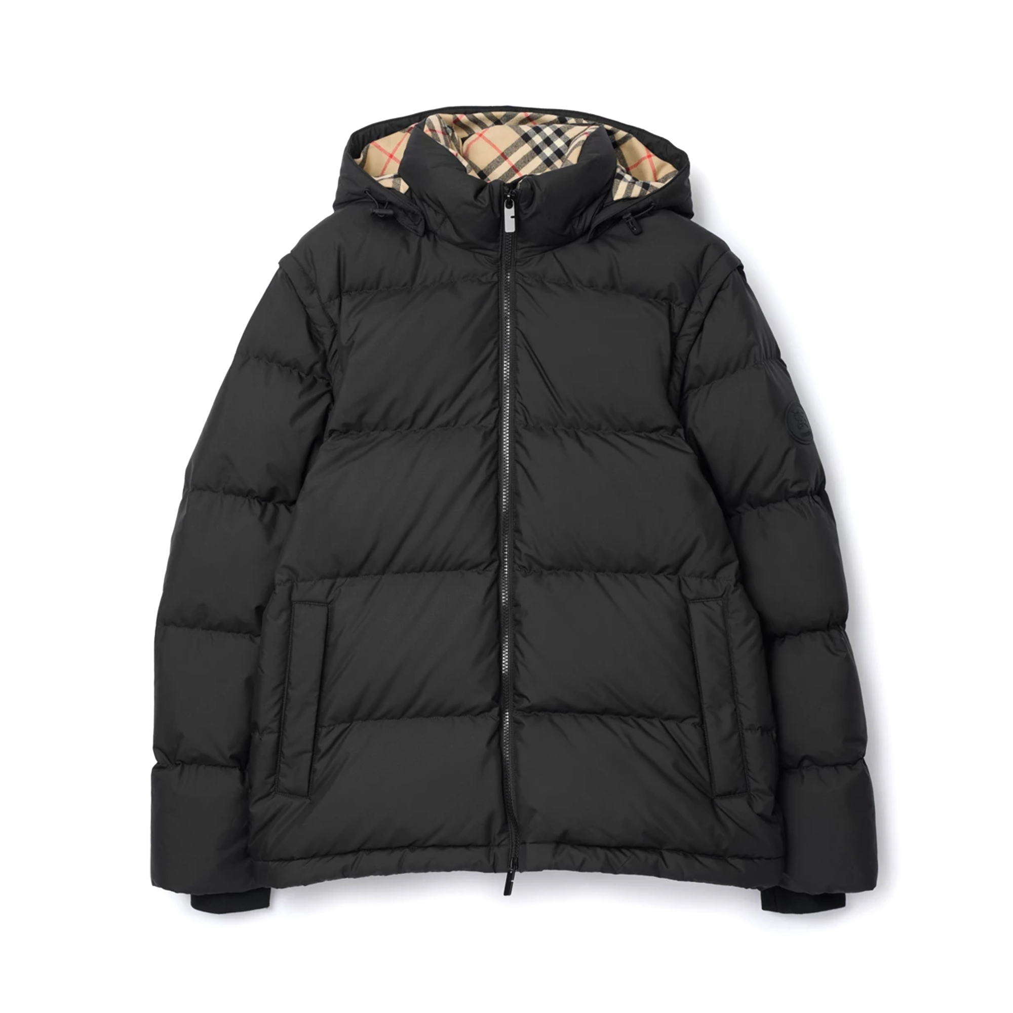 Detachable-sleeve Puffer Jacket