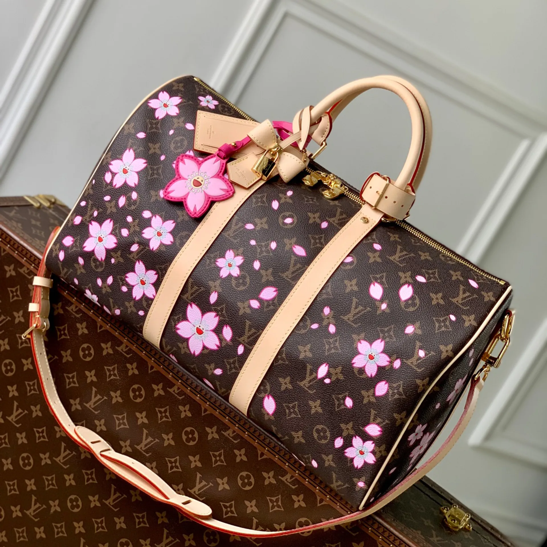 LV x TM Keepall Bandoulière 45