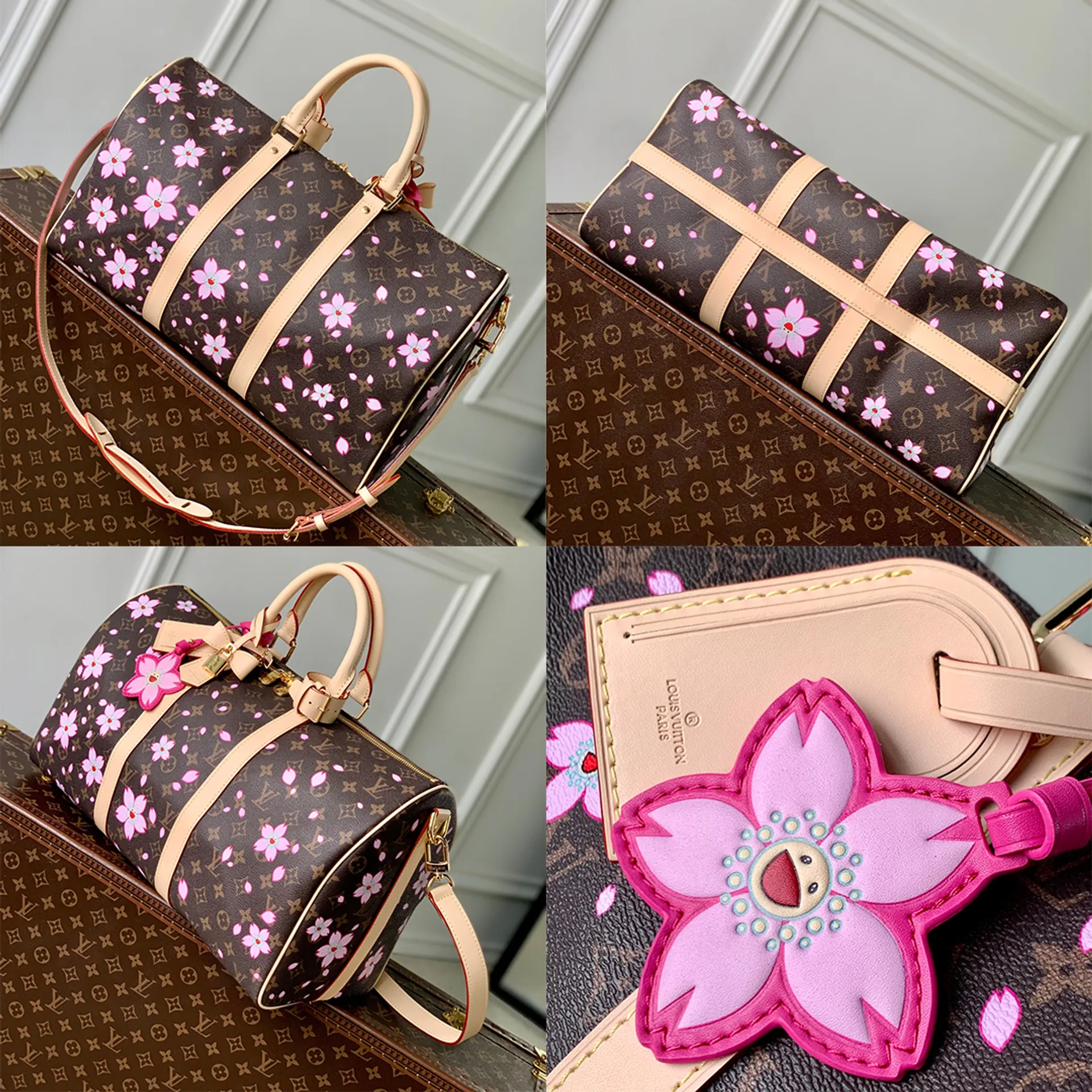 LV x TM Keepall Bandoulière 45