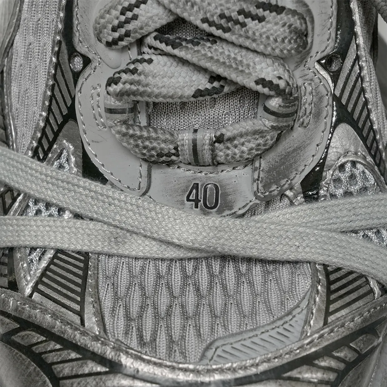 3XL Panelled Sneakers