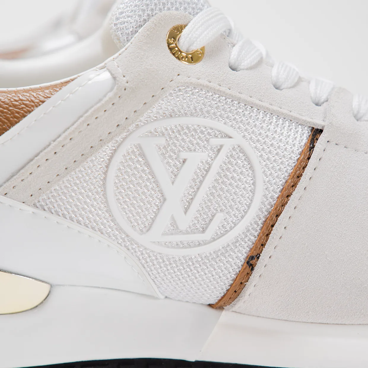 LV Run Away Monogram Reverse Canvas Trainers
