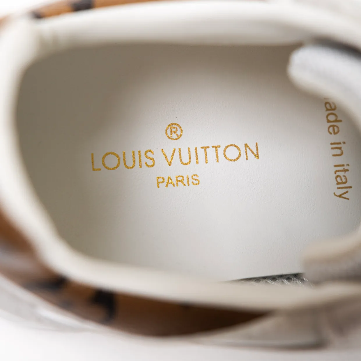 LV Run Away Monogram Reverse Canvas Trainers