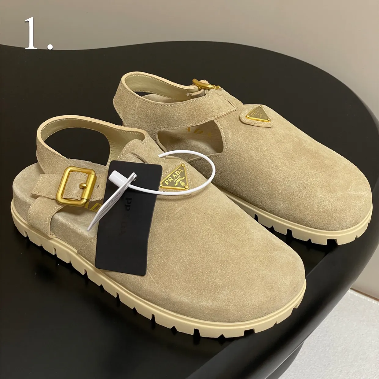 Suede Sandals