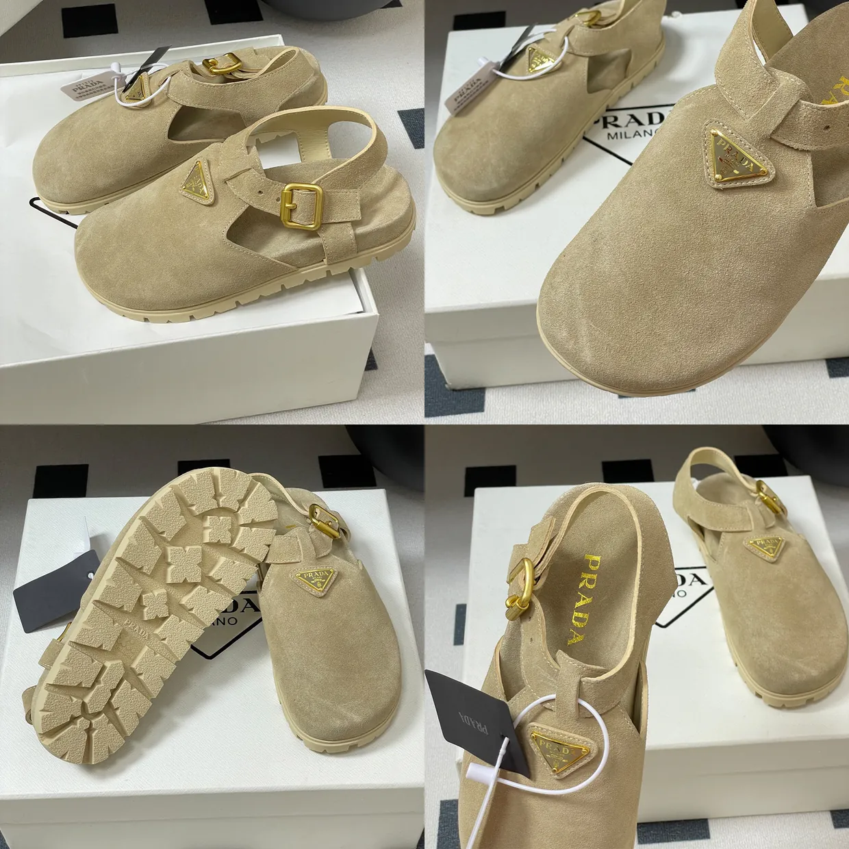 Suede Sandals