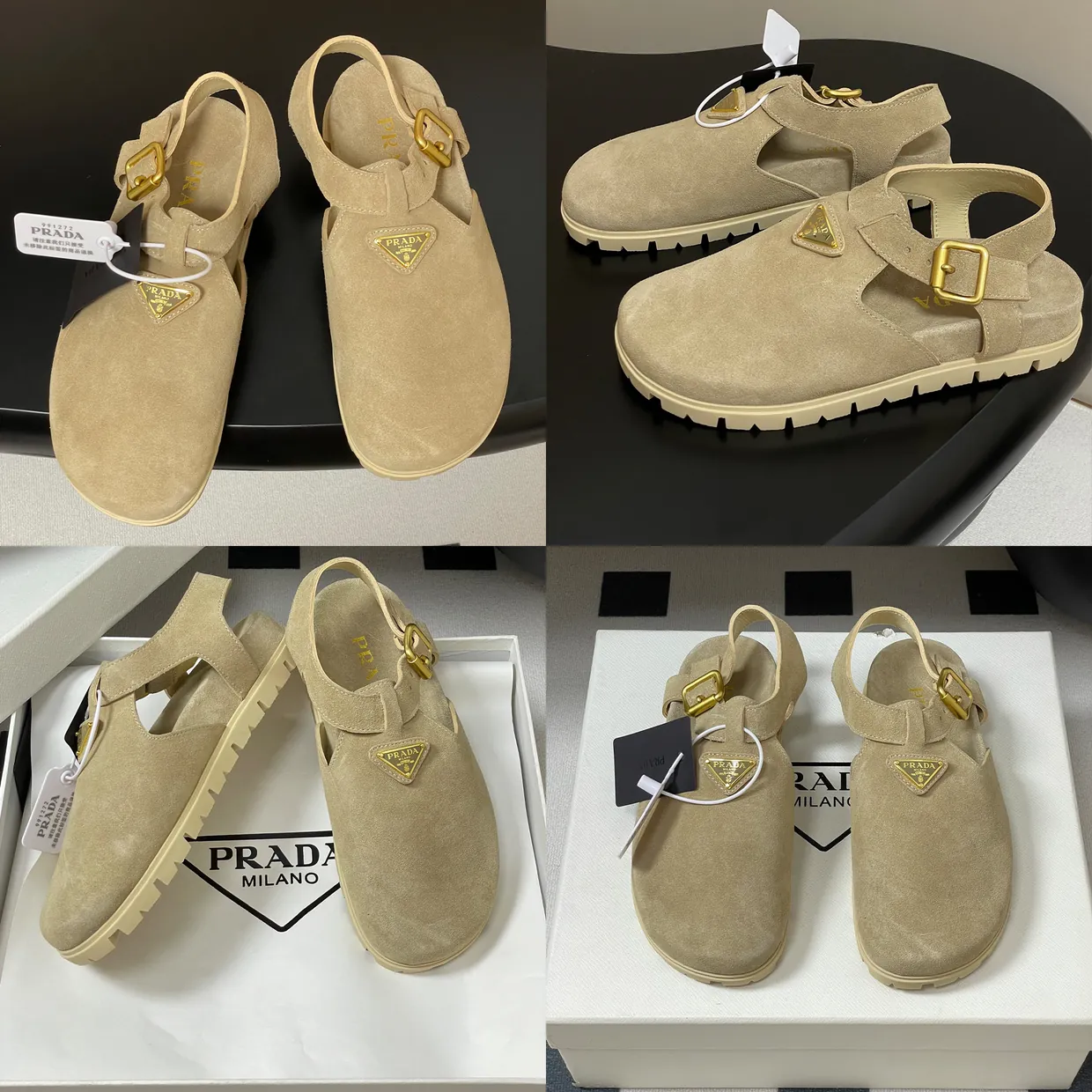 Suede Sandals