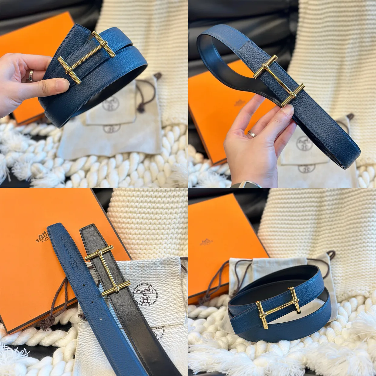 Buckle Leather Belt