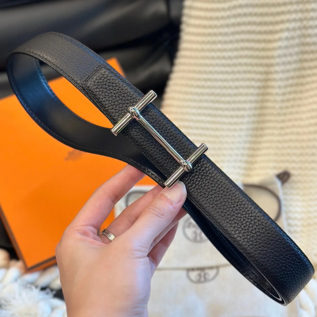 Buckle Leather Belt