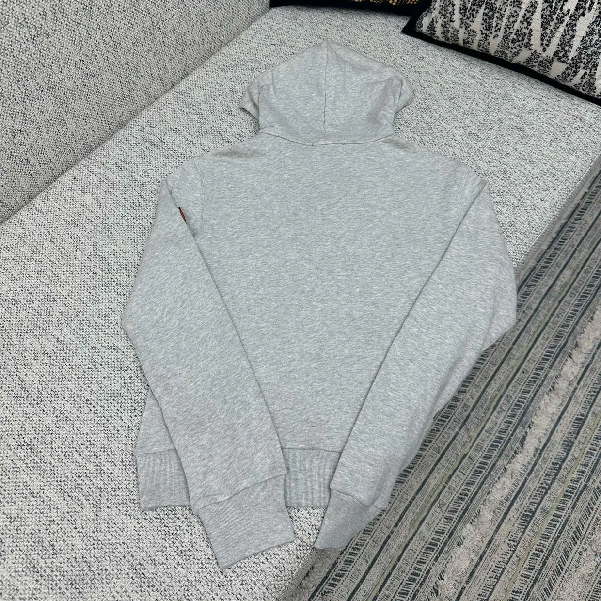 LV Leather Accent Hoodie