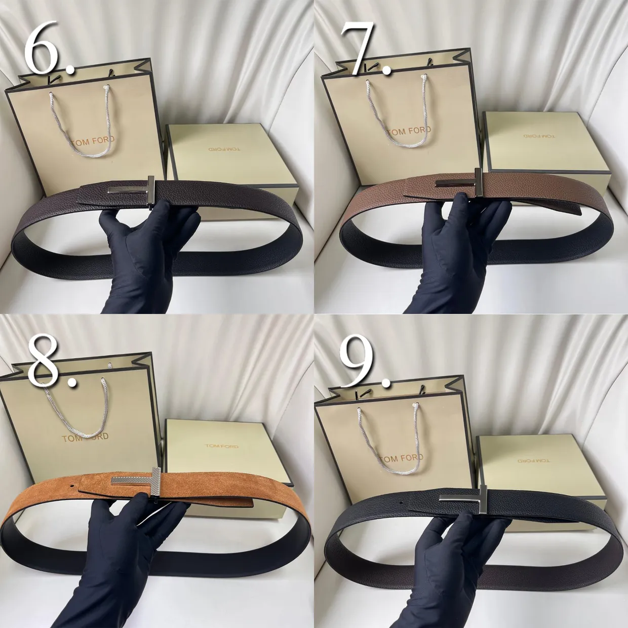 T-Icon Reversible Leather Belt