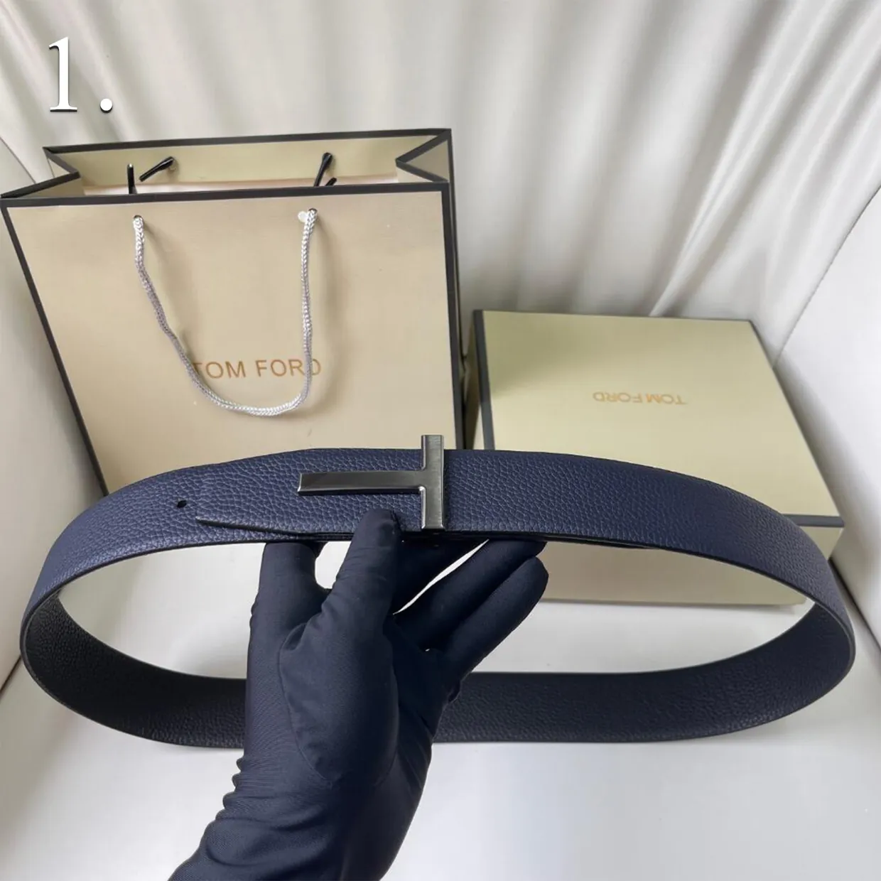T-Icon Reversible Leather Belt