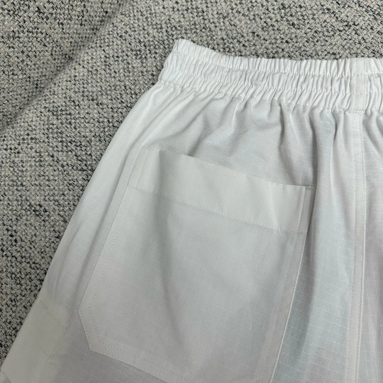Cotton Ripstop Shorts with Web