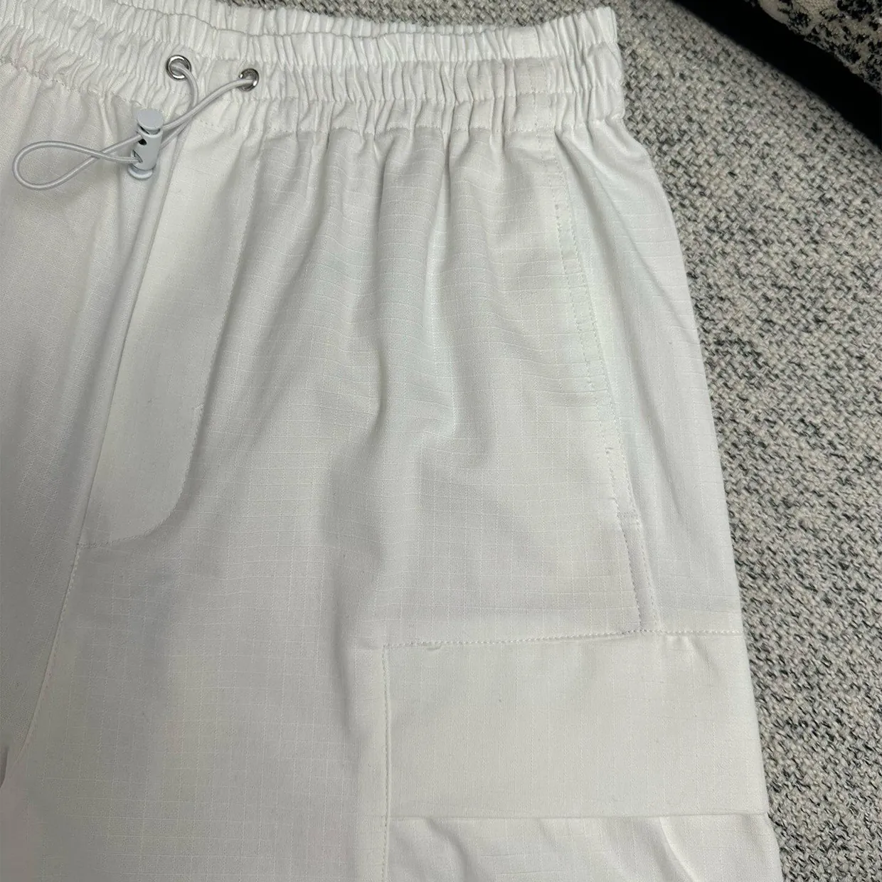 Cotton Ripstop Shorts with Web