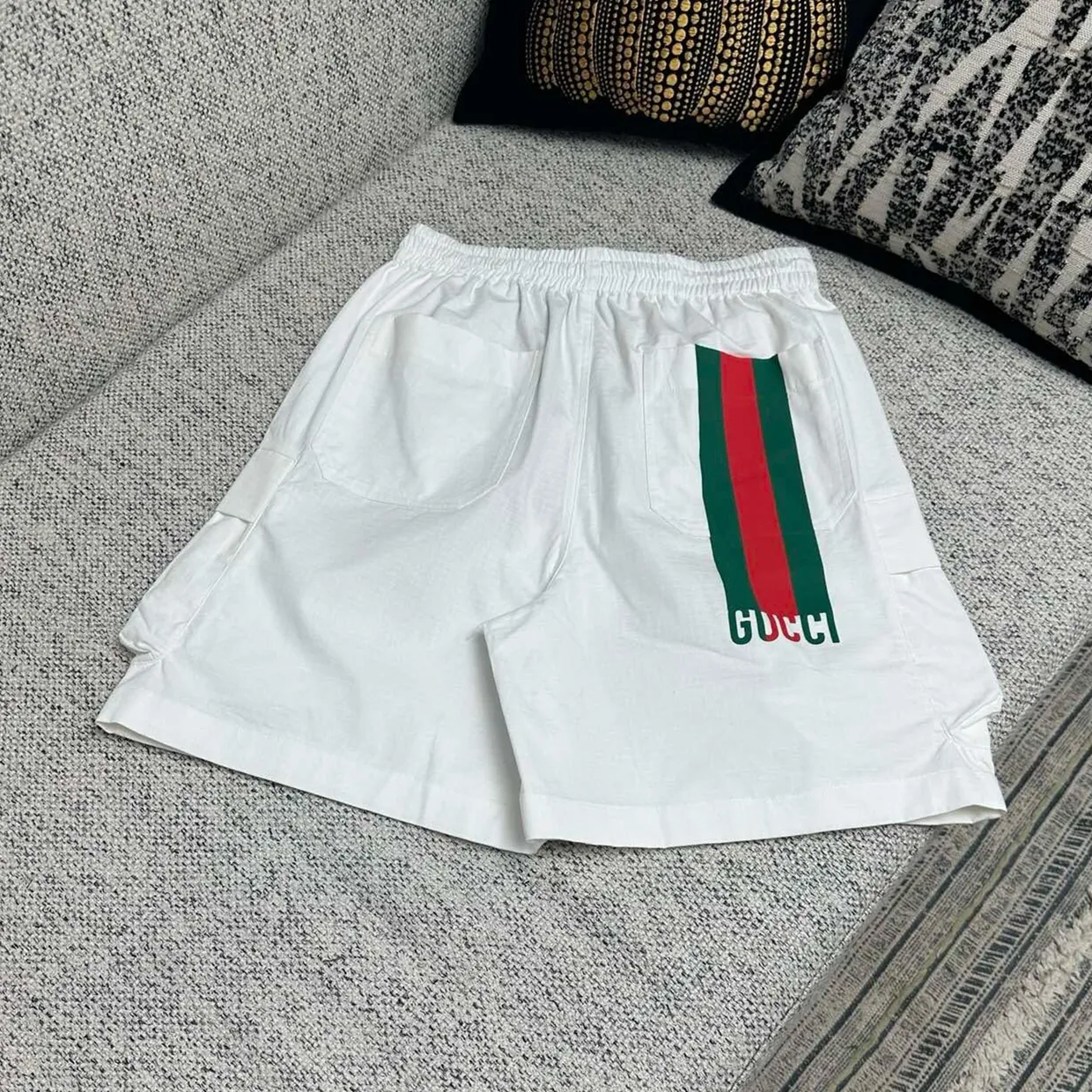 Cotton Ripstop Shorts with Web