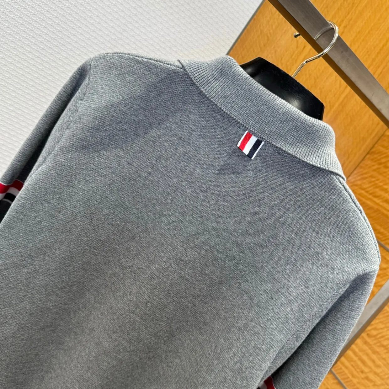 Cotton-blend Zip-up Sweater
