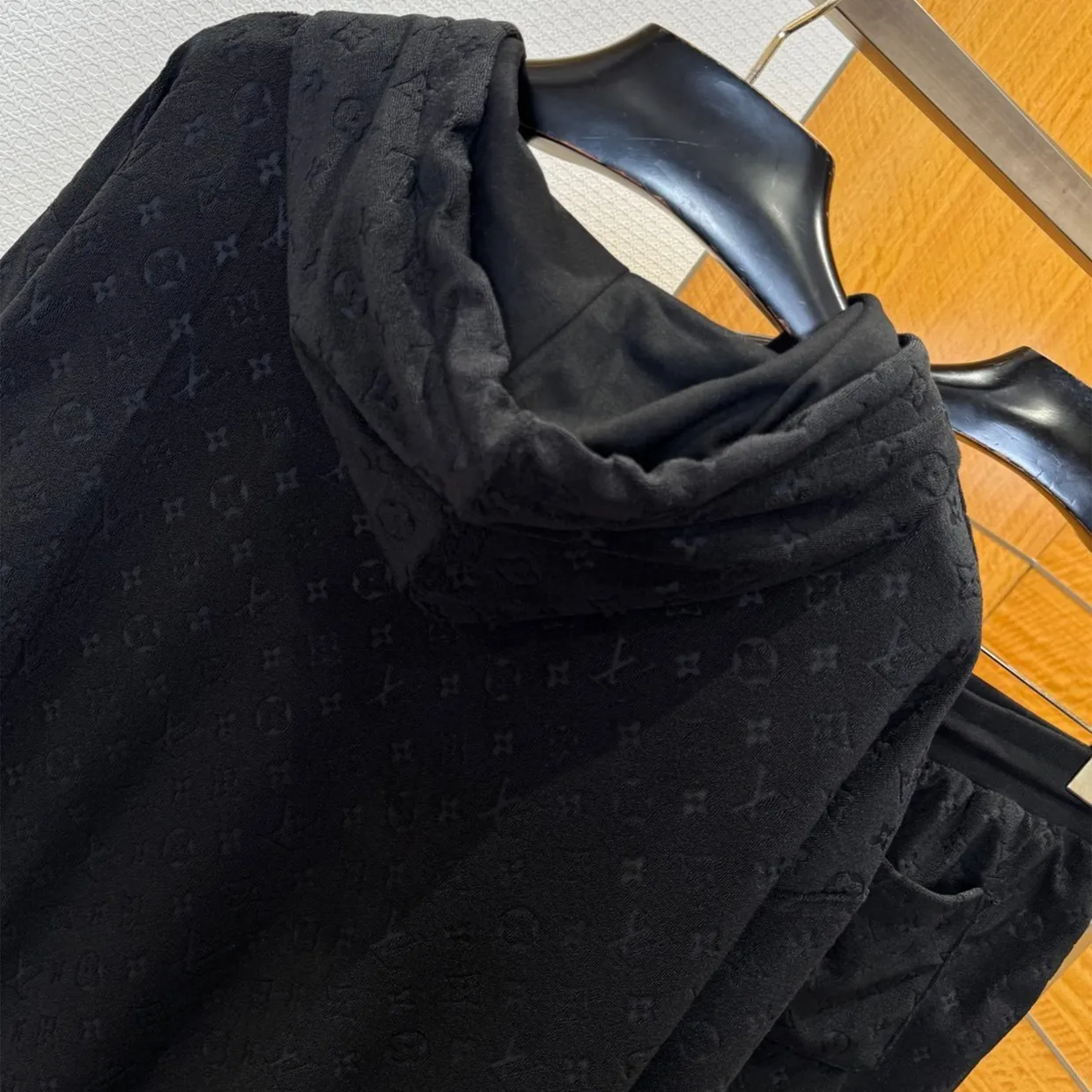 Monogram French Terry Zip-Through Hoodie