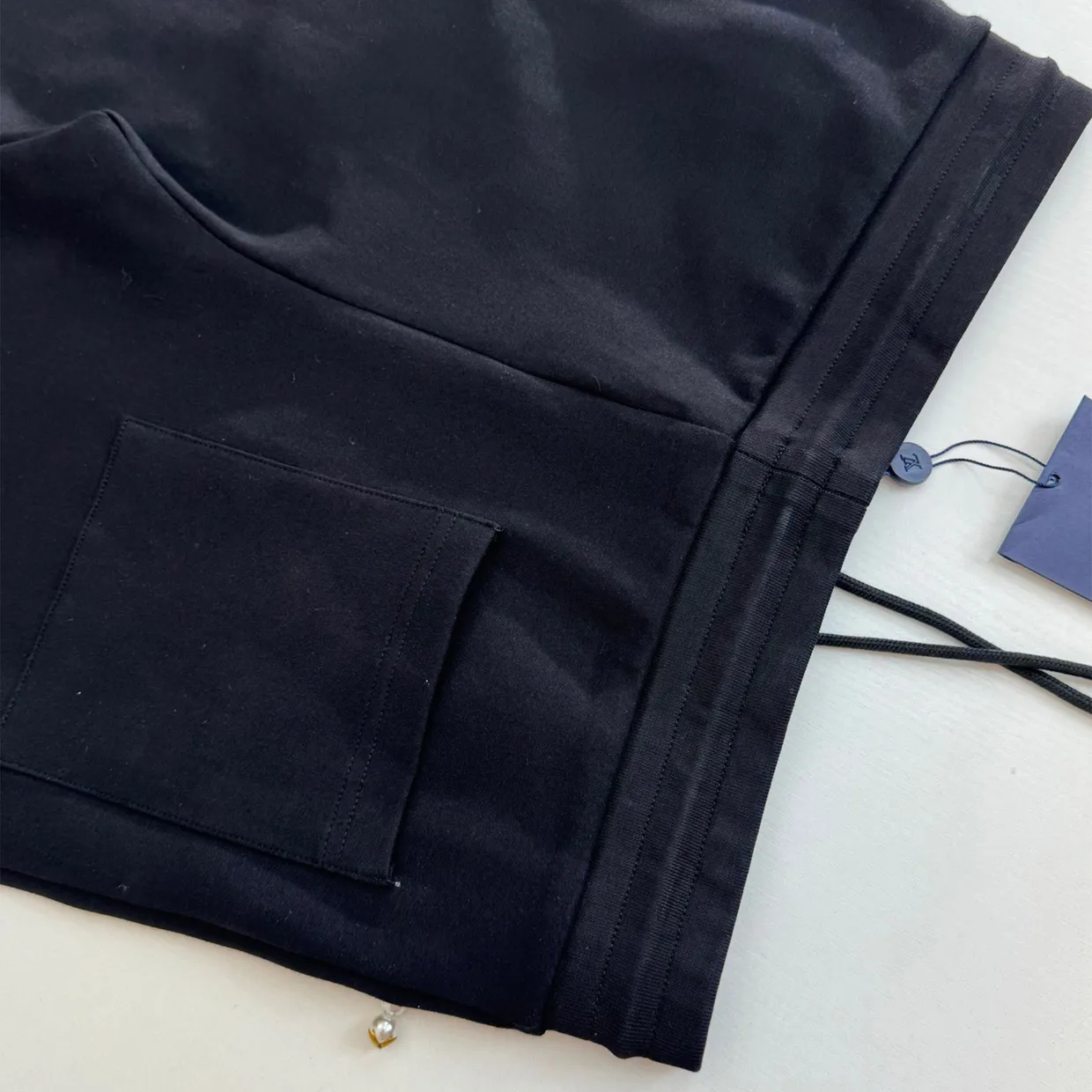 Embroidered Jersey Jogging Trousers