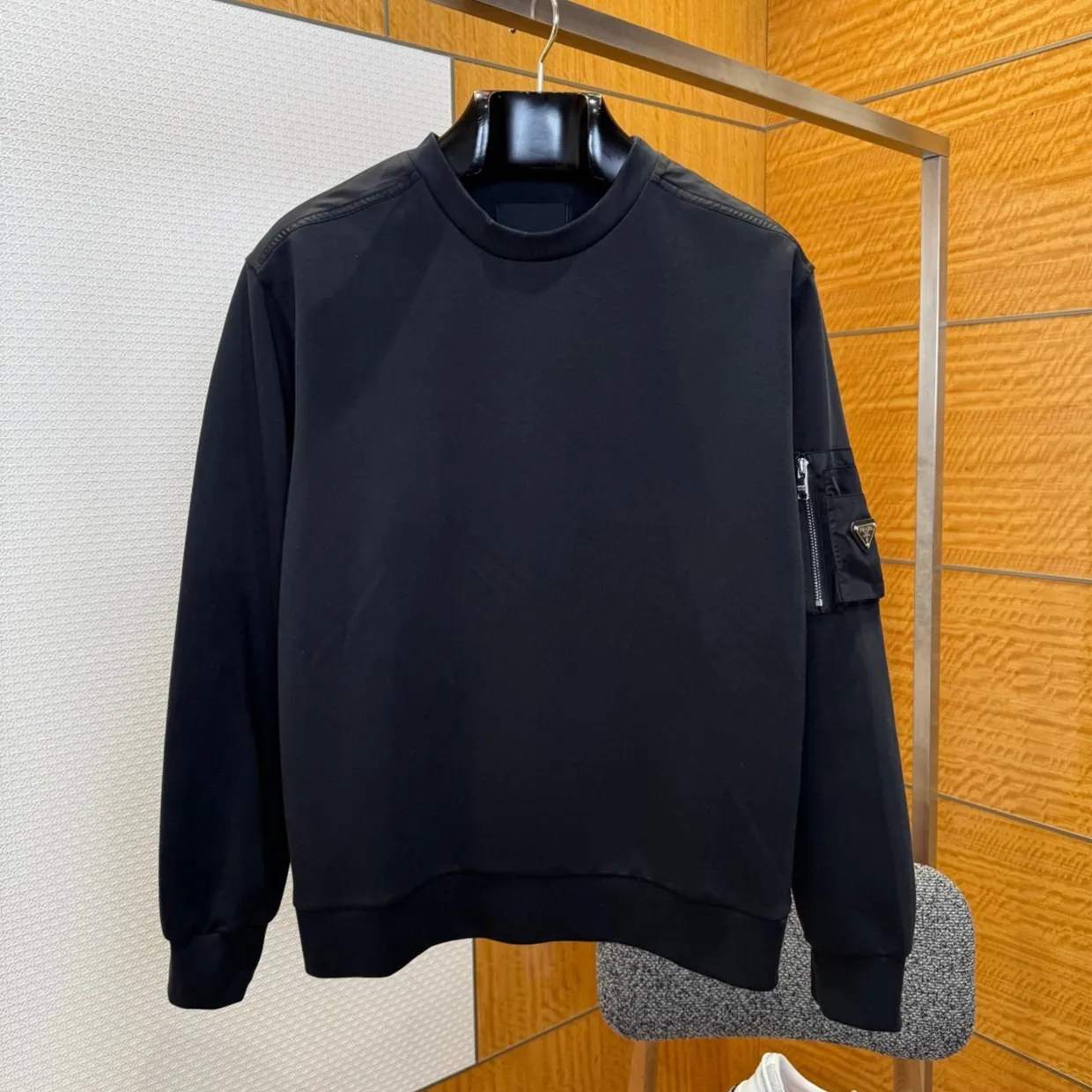 Long Sleeved Nylon Blouse