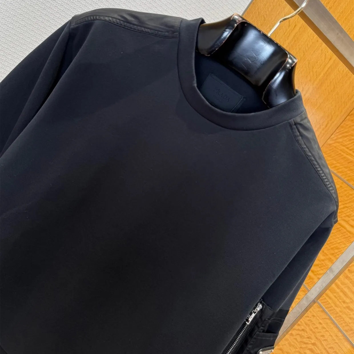 Long Sleeved Nylon Blouse