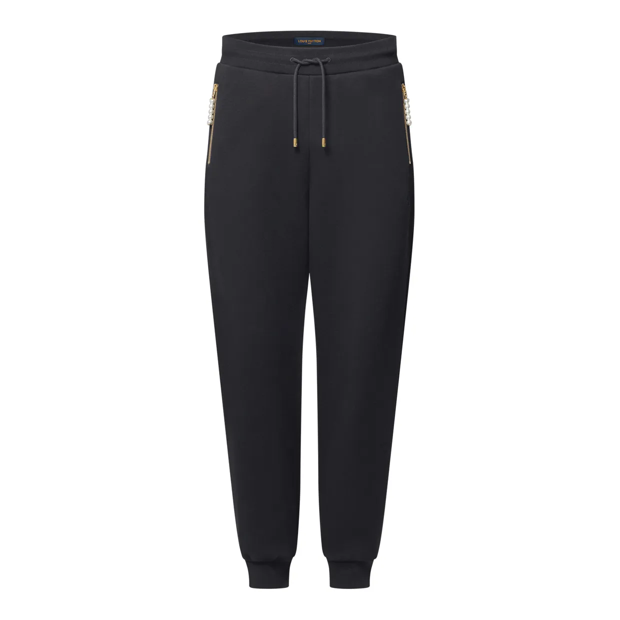 Embroidered Jersey Jogging Trousers