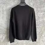 Mushroom Emblem Intarsia Knit Sweater