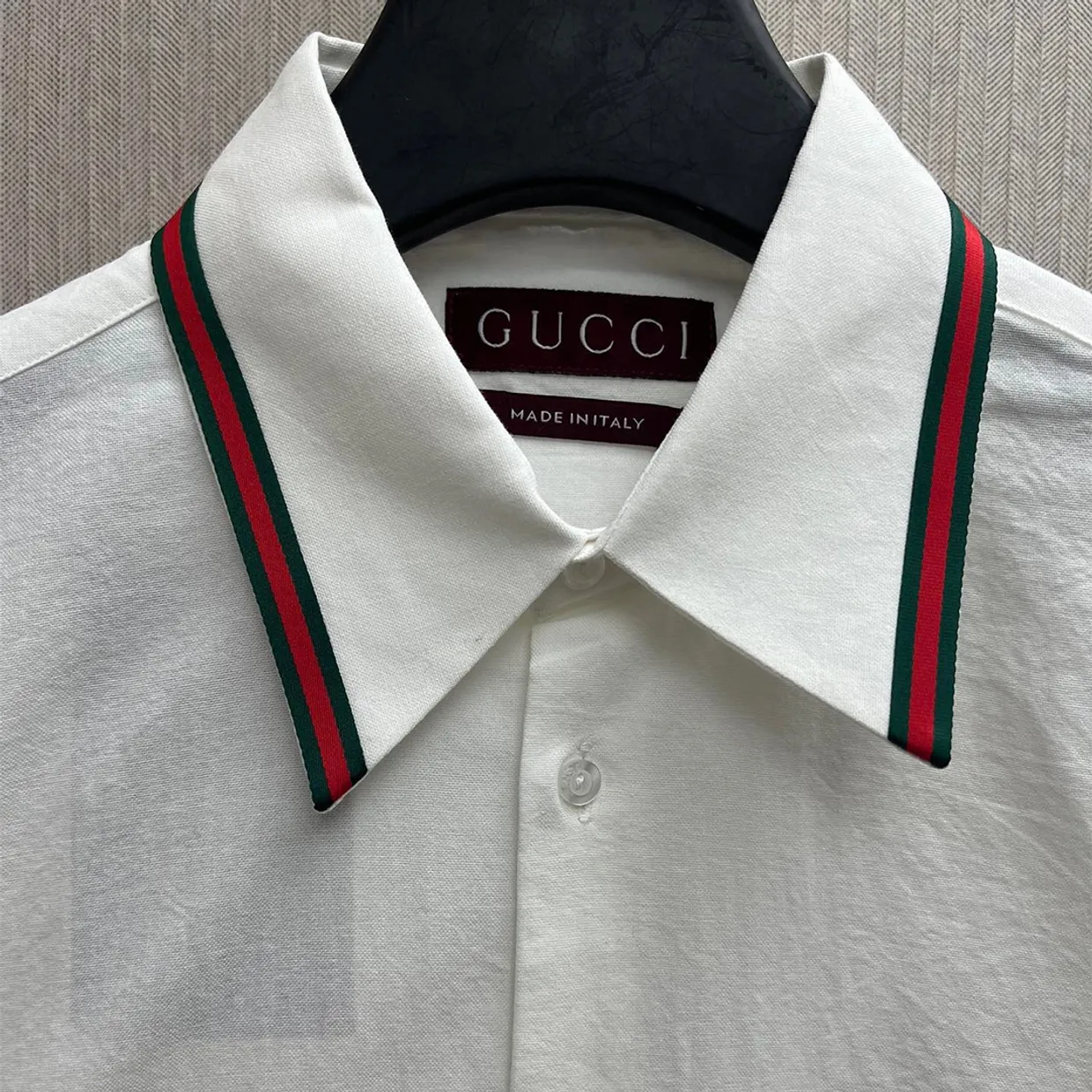 Cotton Poplin Shirt with Web