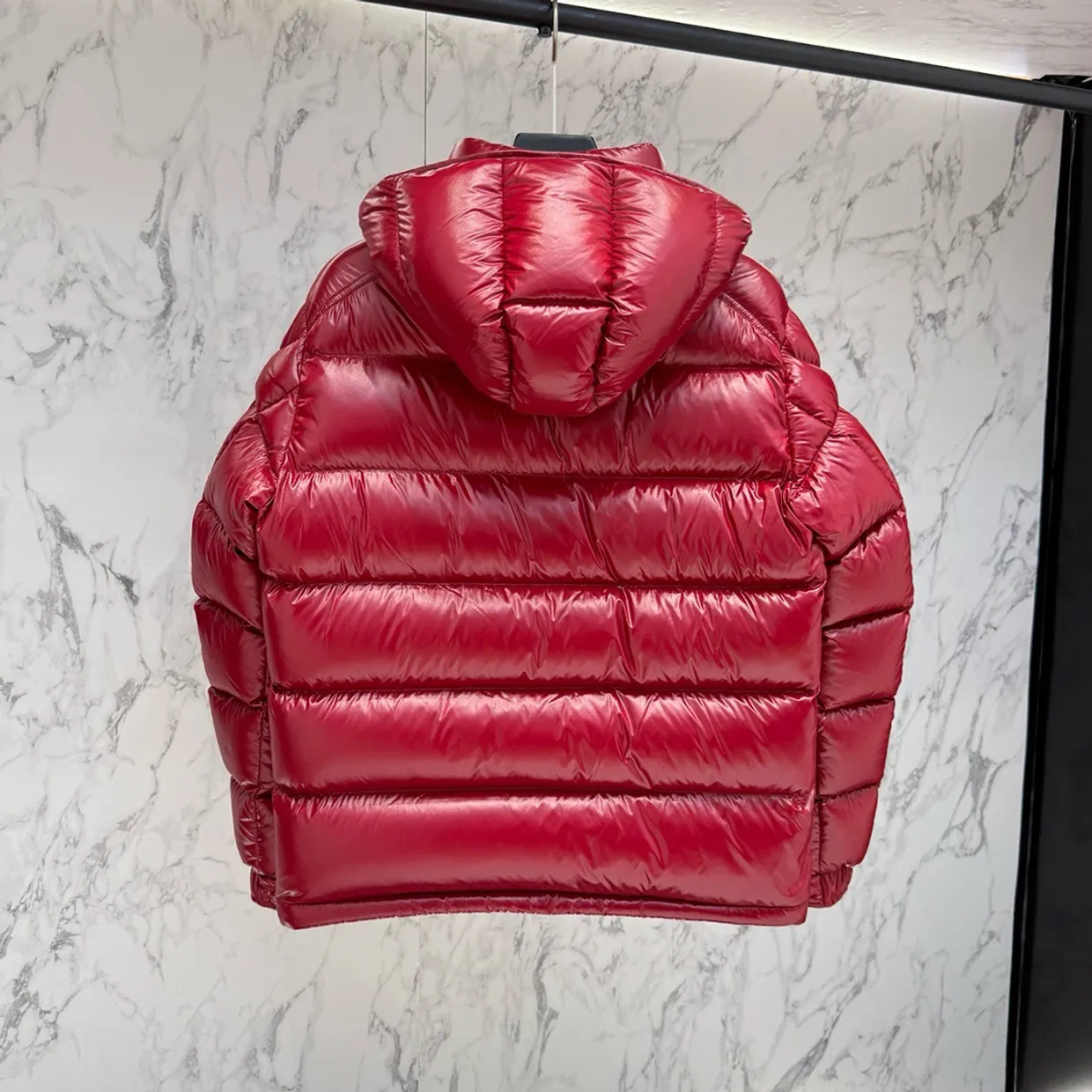 Maire Hooded Short Down Jacket