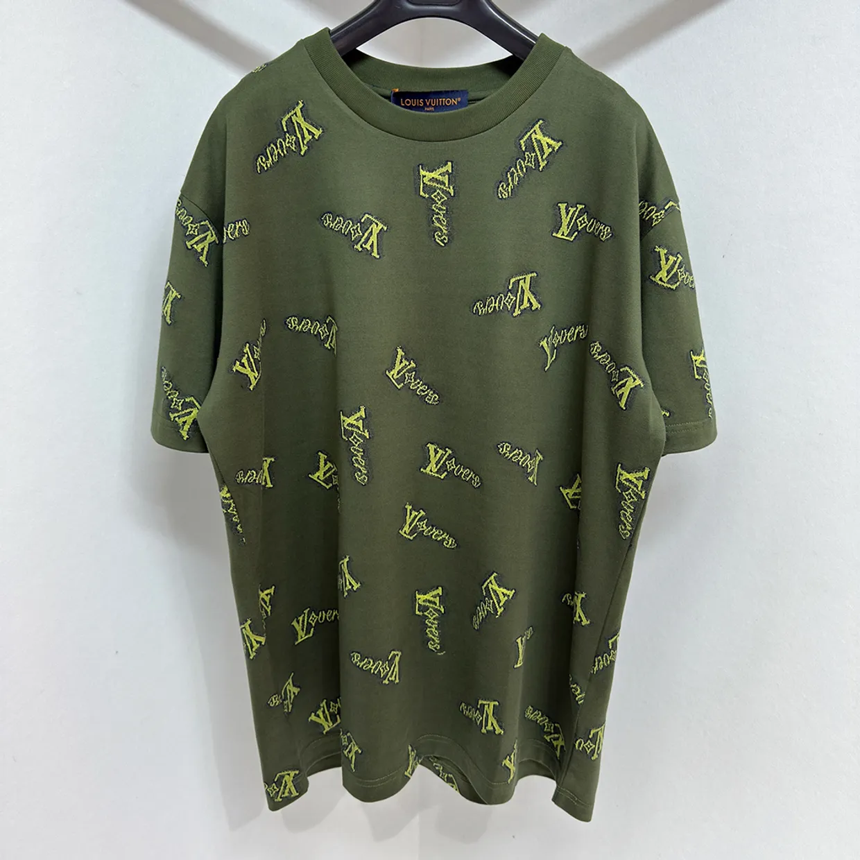 Jacquard Cotton T‑Shirt