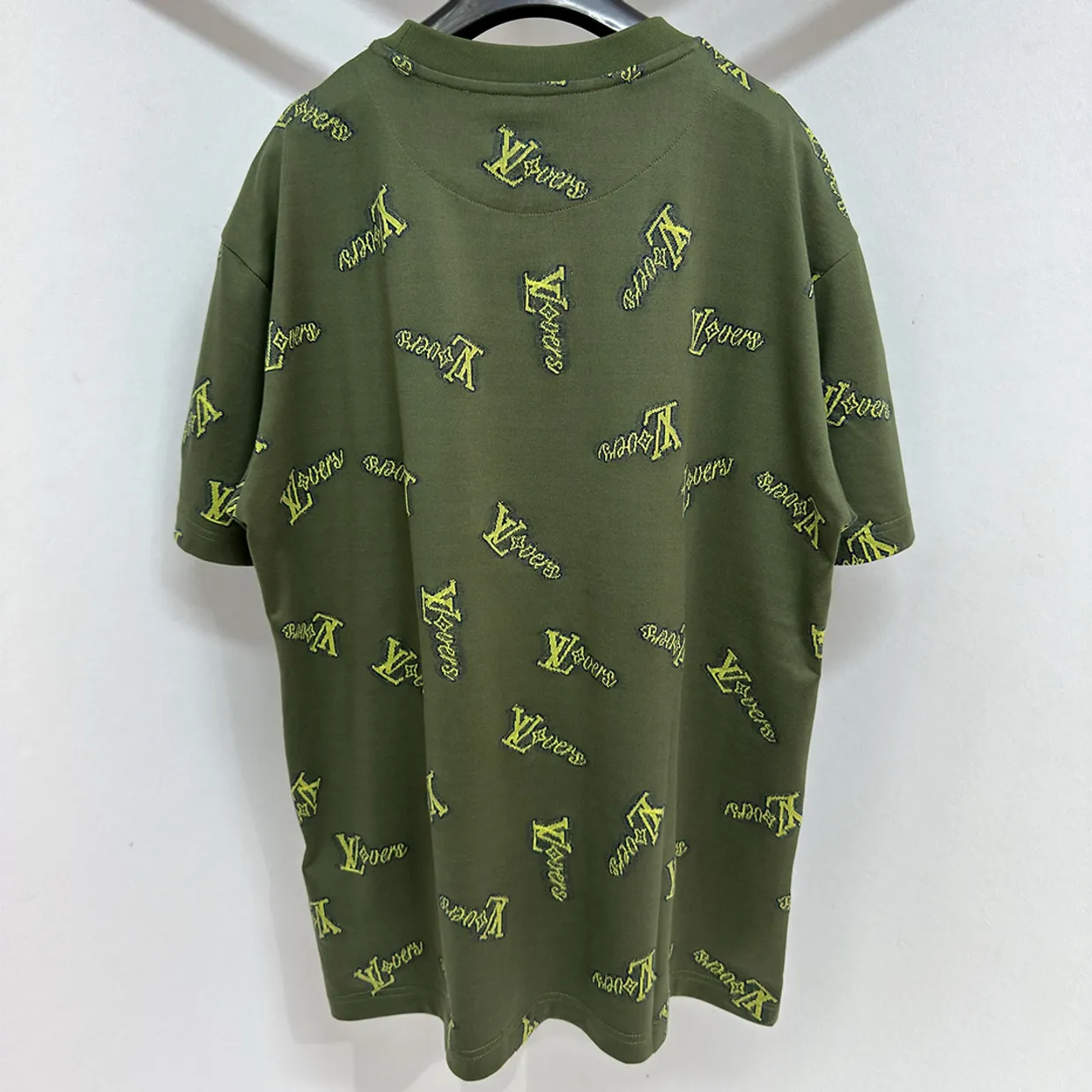 Jacquard Cotton T‑Shirt
