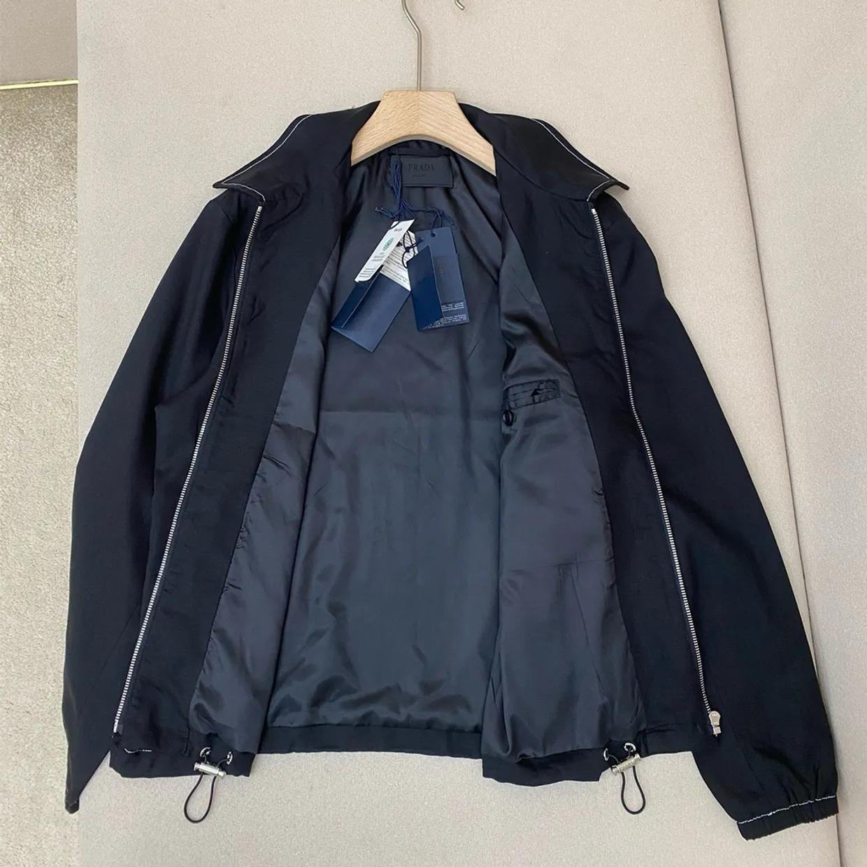 Lightweight Cotton Blouson Jacket