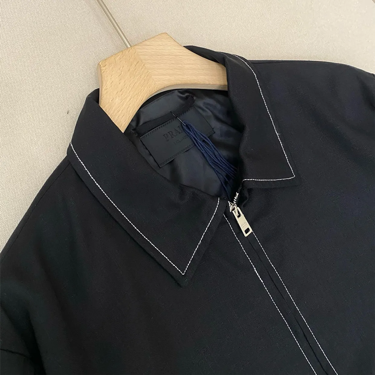 Lightweight Cotton Blouson Jacket