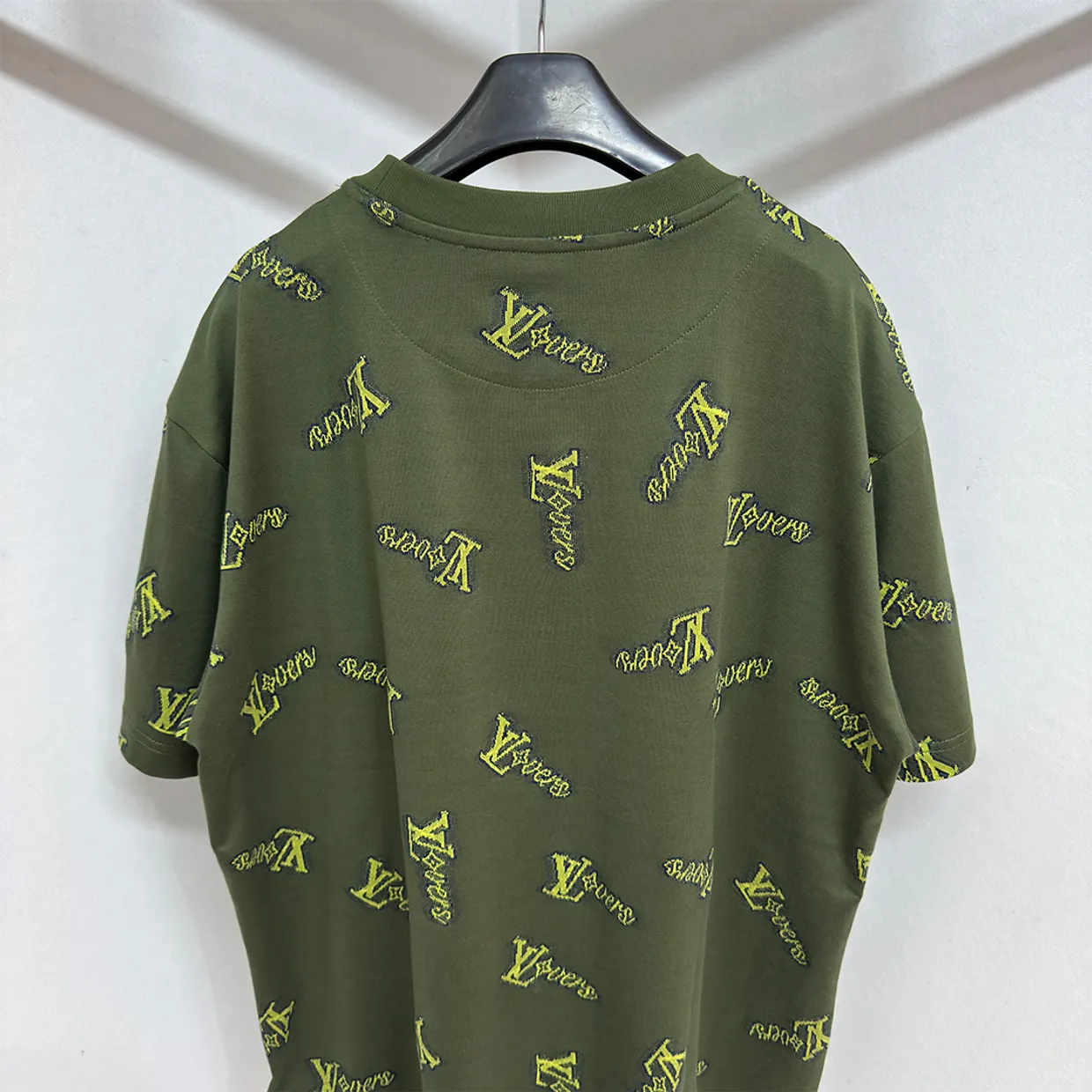 Jacquard Cotton T‑Shirt