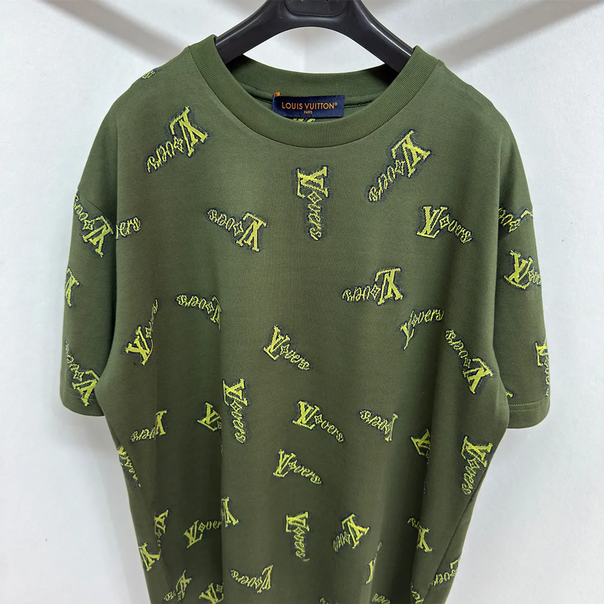 Jacquard Cotton T‑Shirt
