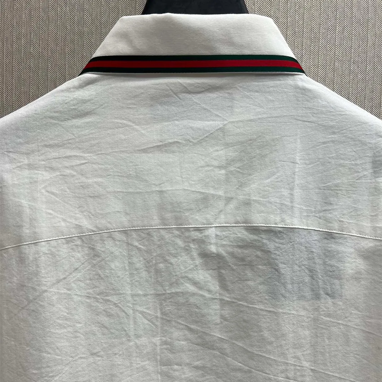 Cotton Poplin Shirt with Web