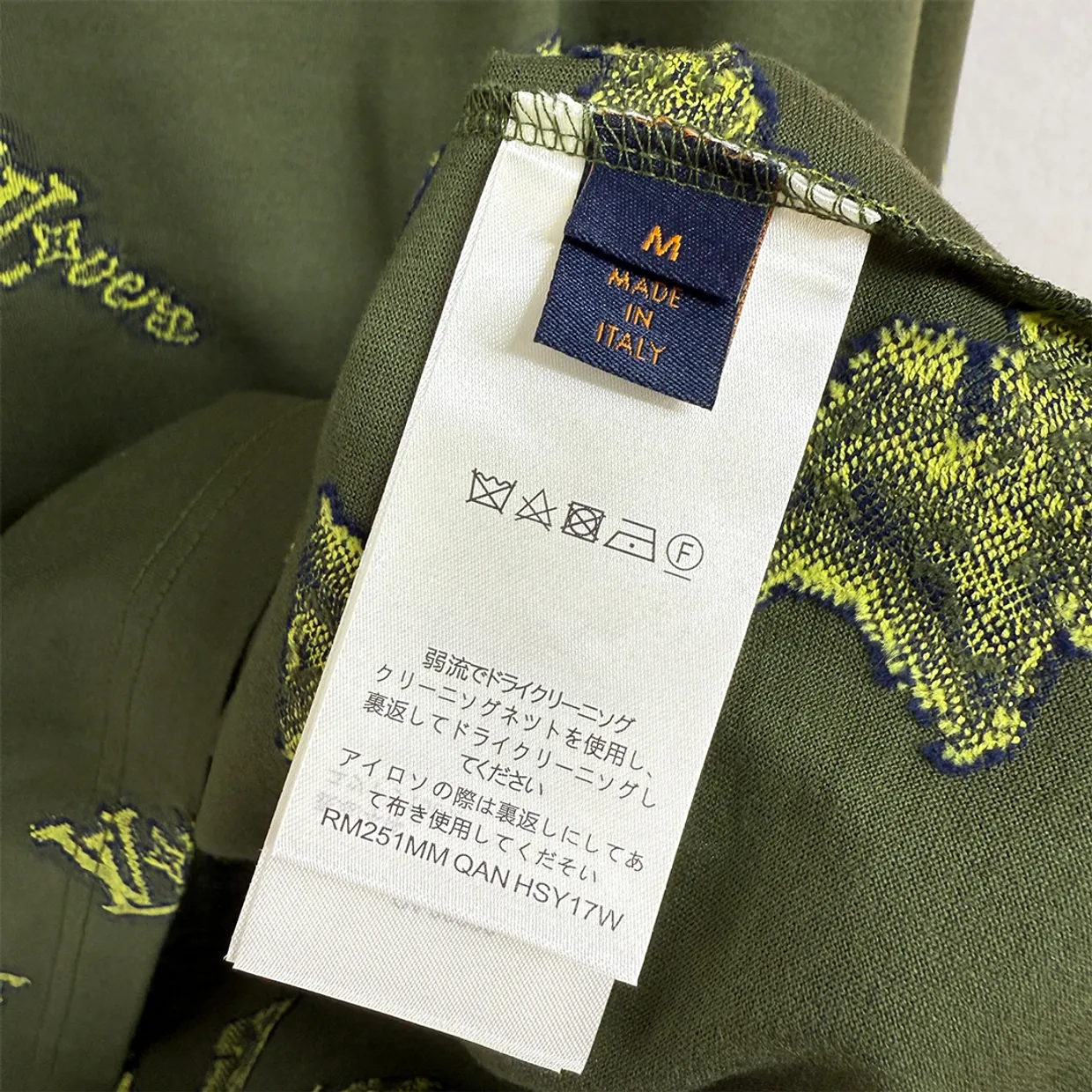 Jacquard Cotton T‑Shirt