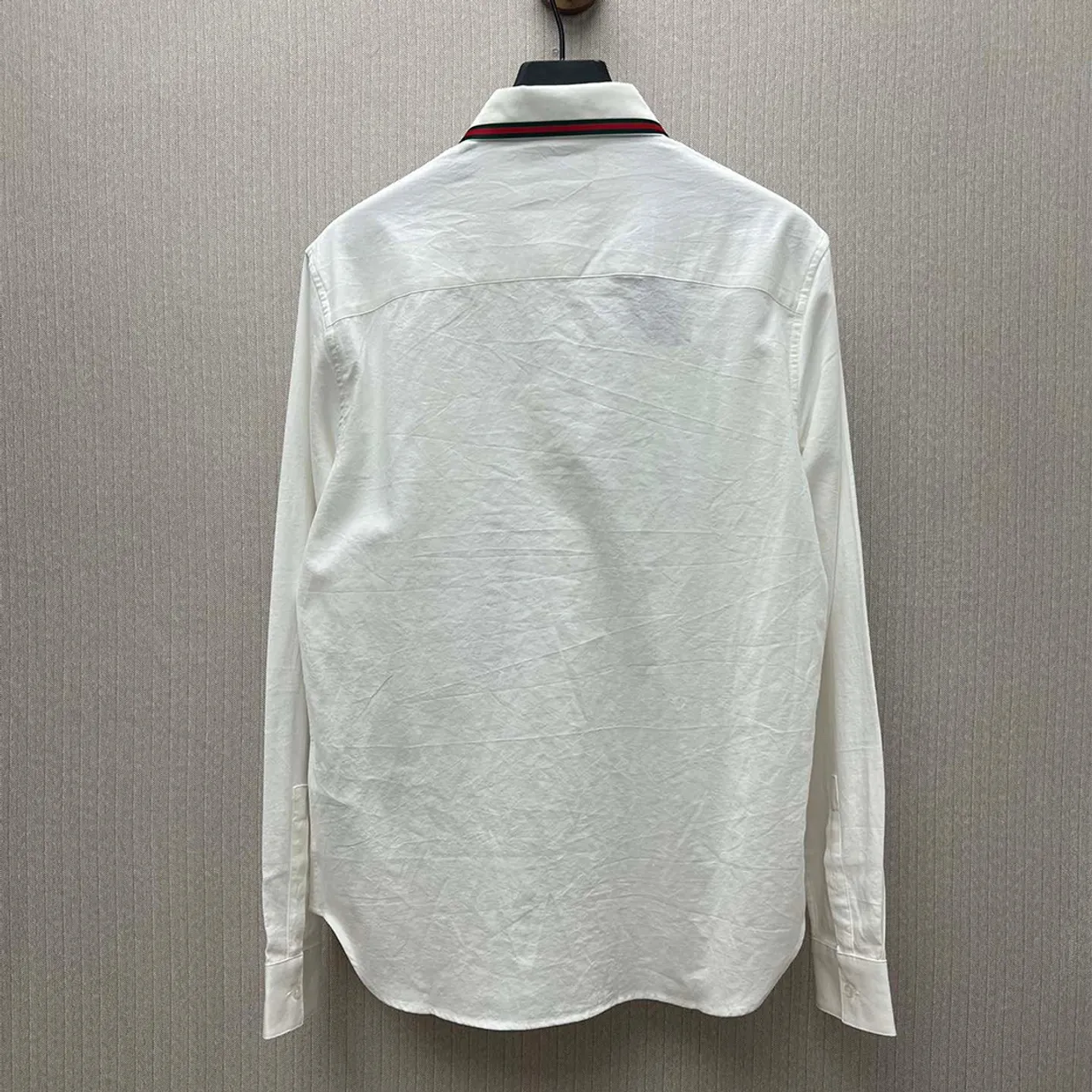 Cotton Poplin Shirt with Web