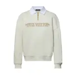 Embellished Half Zip Sweatshirt