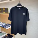 CD Icon T-Shirt, Relaxed Fit Cotton Jersey