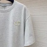  CD Icon T-Shirt, Relaxed Fit Cotton Jersey
