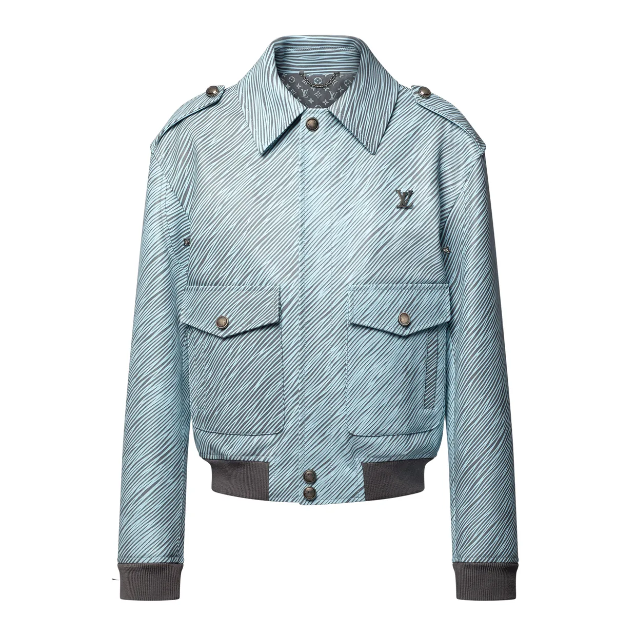 LV x Park Seo-Bo Epi Leather Flight Jacket