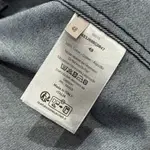 Blue Cotton-Blend Twill with Oblique Print