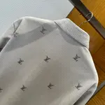 LV Blason Embellished Long-Sleeved Corduroy Shirt