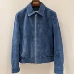 Suede Bomber Jacket
