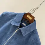Suede Bomber Jacket
