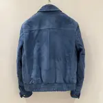 Suede Bomber Jacket