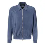 Suede Bomber Jacket