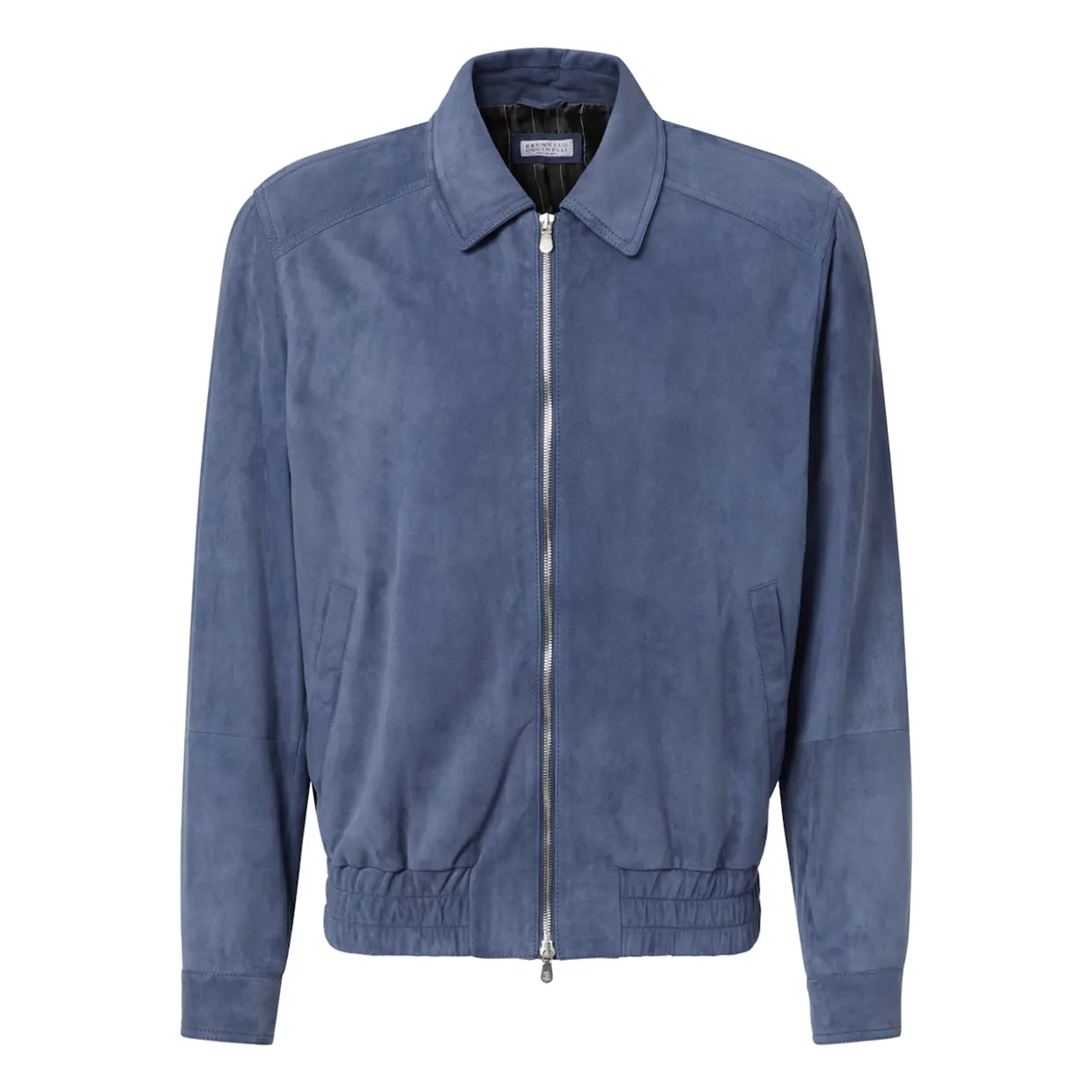 Suede Bomber Jacket