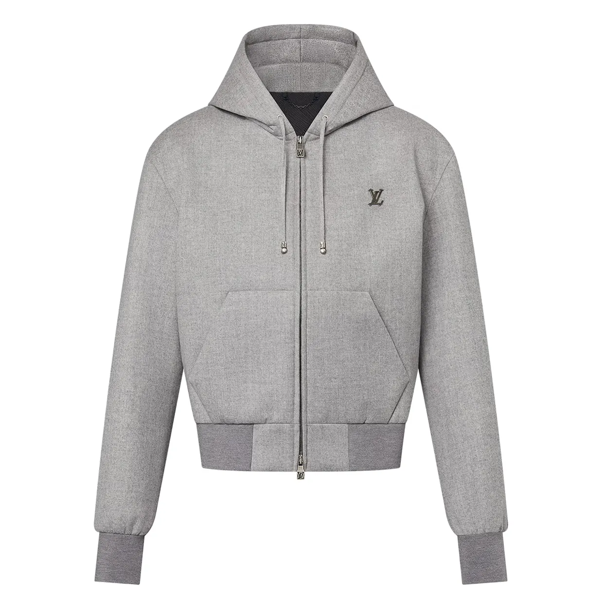 Tailored Technical Wool Hooded Blouson
