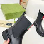 Leather Chelsea boots